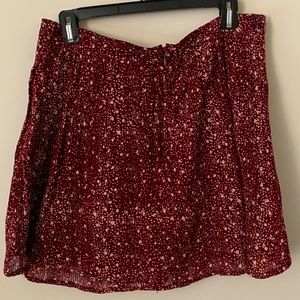 Lucky 🍀 Brand burgundy skirt